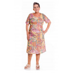 VESTIDO SENHORA FECHADO C/ MANGA